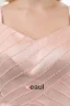 Courte En Satin Perles Robe De Mère De Mariée