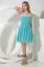 Robe De Demoiselle D'honneur En Mousseline De Soie Empire Gracieuse