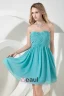 Robe De Demoiselle D'honneur En Mousseline De Soie Empire Gracieuse