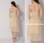 Belles Paillettes Licol Sash Robe De Cocktail Courte