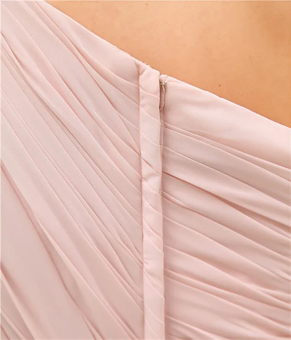 Robes De Soirée-parole Longueur Volants Un Corsage De L'épaule