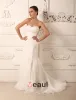 2015 Charming A-line Sweetheart Flower Simple Wedding Dress Bridal Gown