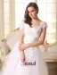 Une Ligne Épaules Sweetheart Appliques Noeud De Dentelle Robe De Mariée En Tulle Ceinture
