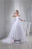 Charming Wedding Dress White Sweetheart Neckline Bridal Ball Gown With Sequins Lace