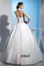 Vintage Ball Gown Wedding Dress Floor Length White Bridal Gown With Crystal