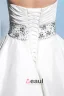 Vintage Ball Gown Wedding Dress Floor Length White Bridal Gown With Crystal