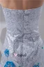 Bling Gaine Sweetheart Appliques Robe De Cocktail À Paillettes