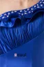 2015 Appealing One Shoulder Pleated Ruffle Crystal Neckline Short Cocktail Dress