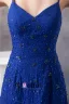 2015 Elegant A-line V Neck Spaghetti Straps Beading Cascading Ruffles Mother Of The Bride Dress With Shawl