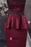2015 Charming Strapless Beading Ruffle Sash Cocktail Dress