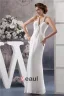 Licol Unique Gaine Robe De Soirée Blanche
