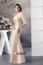 2015 Elegante Mermaid Trägerlosen Plissiert Handgefertigten Blumen Mutter Der Braut Kleider Mit Schal