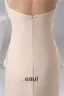 Charming Fit Halter V Neck Ruffle Handmade Flower Short Party Dress
