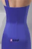 2015 Cute Fit One Shoulder Crystal Bow Beading Cocktail Dress