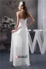Simple Halter Sleeveless Beading Long Wedding Dress Bridal Gown