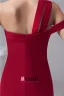 2015 Charming Red Cocktail Dress One Shoulder Sheath Party Dress