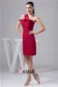 2015 Charming Red Cocktail Dress One Shoulder Sheath Party Dress