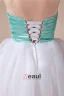 Beautiful Strapless Zipper Beading Sash Ruffles Short Cocktail Dress Party Dress