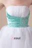 Beautiful Strapless Zipper Beading Sash Ruffles Short Cocktail Dress Party Dress