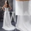 2015 Charming A-line Halter V Neck Beading Sash Long Dress White Graduation Dress Homecoming Dress