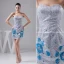 Bling Gaine Sweetheart Appliques Robe De Cocktail À Paillettes