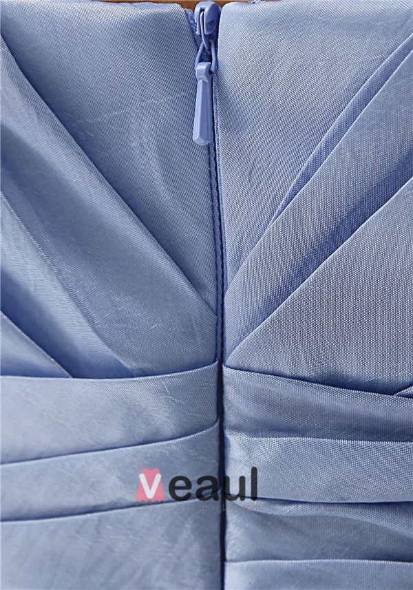 Elegant Imperium Kjæreste Plissert Blonde Brudens Mor Kjole Med Pels