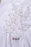 2015 Elegant A-line Sweetheart Appliques Ruffle Sweep Wedding Dresses Bridal Gown