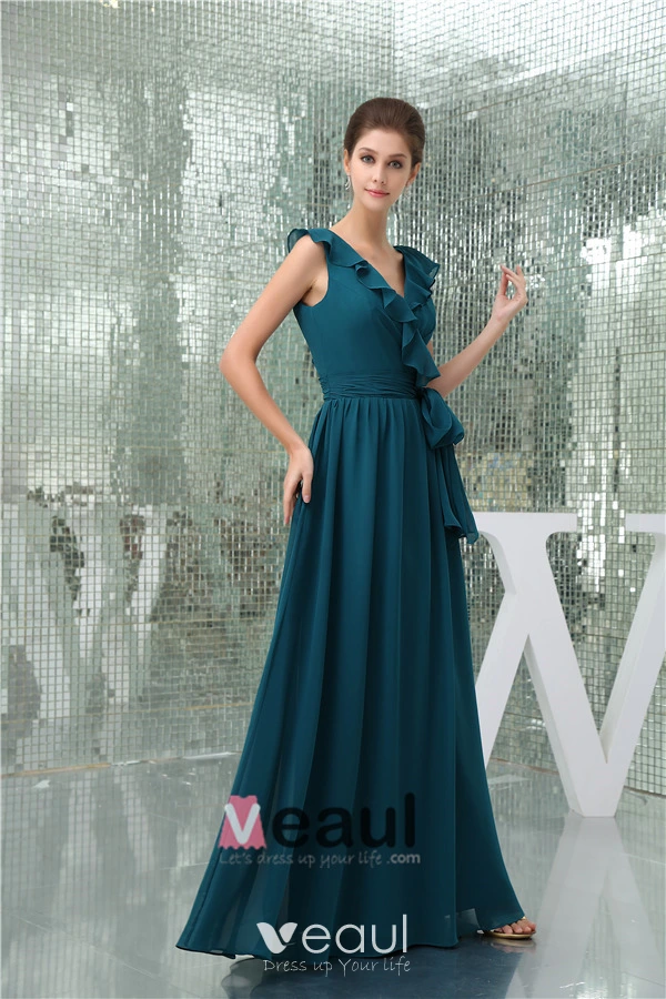 slim fit dress slacks Mismatchy Emerald Green Sexy Side-slit Mermaid Long Bridesmaid Dresses –  SposaBridal main image 0