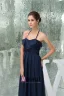 2015 Charming Empire Halter Ruffle Long Evening Dress