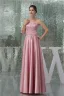 Elegant Empire Strapless Beading Satin Long Mother Of The Bride Dresses With Shawl