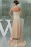 2015 Charming A-line Strapless Sequined Pleated Prom Dress