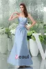 2015 Elegant Empire Strapless Ruffle Beading Long Mother Of The Bride Dresses With Shawl