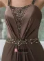 Elegant Imperium Bandjes Kralen Sjerp Lange Avondjurken