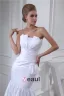 Gaine Bretelles Longueur De Plancher Plissé Robe De Mariage Simple Robe De Mariée