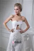 2015 Einzigartige Hüllen-schatz Trägerlose Gefaltete Spitze Brautkleid