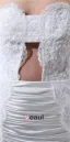 Uniques Gaine Chérie Bustier Robe De Mariée En Dentelle Plissée