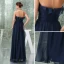 2015 Charming Empire Halter Ruffle Long Evening Dress
