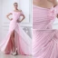Sjarmerende A-linje Av Skulderen Plisserte Ruffles Blomster Ballkjoler