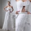 Uniques Gaine Chérie Bustier Robe De Mariée En Dentelle Plissée