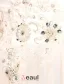 A-ligne Sweetheart Perles Fleur À La Main Robe De Mariée Courte En Tulle Asymétrique