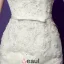 Scoop Sirène Cou Manches Appliques De Perles Dentelle Robes De Mariée