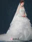 2015 Ball Gown Sweetheart Beading Rhinestone Ruffles Wedding Dress