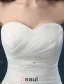 2015 Ball Gown Sweetheart Cascading Ruffles Organza Wedding Dress