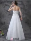 Simple Une Ligne De Robe De Mariée En Dentelle Bretelles Strass Ceinture