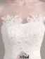 2015 Elegant A-line Princess Shoulders 3/4 Sleeves Embroidered Organza Wedding Dress