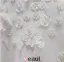 A-ligne De Fleurs À La Main Percées Robe De Mariée En Dentelle De Plage