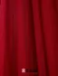 A-line Deep V-neck Glitter Rhinestone Sash Burgundy Tulle Evening Dress