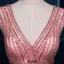 Luxueux Une Ligne Fleurs De Dentelle Col V Profond Perles Paillettes Tulle Robe De Soirée