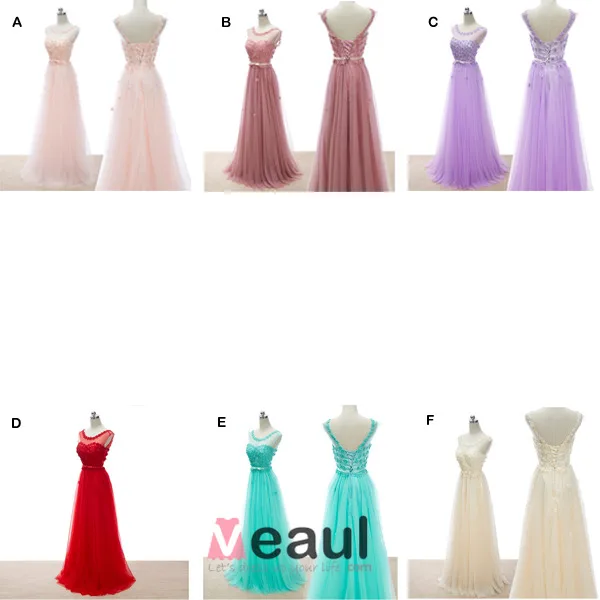 2015 Empire Square Halsen Kronblad Pärla Organza Aftonklänning
