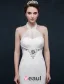 Mermaid halter beading pearl rhinestone crystal lace wedding Dress